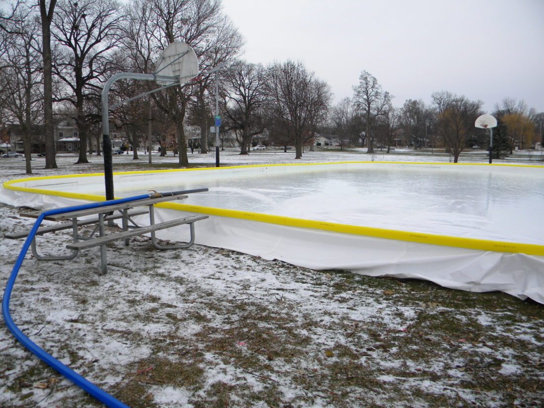 Temporary ice rink could be ready for skating by Thursday in Fort Wayne